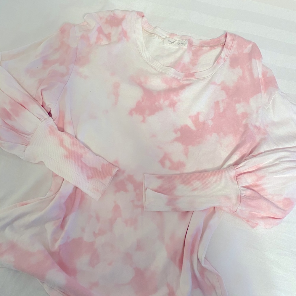 Bleach dyed shirt